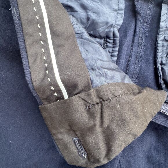 Banana Republic Sloan Pants Womens 2 Petite Navy Blue Stretch Ankle Mid Rise - Picture 5 of 12